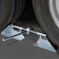 STANDARD TIRE LOCKING CHOCK W/HANDLE & BASE PLATE