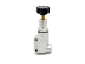 Wilwood Proportioning Valve - Knob Adjust M10x1 BBF Inlet & Outlet