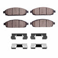 R1 2005-2010 Jeep Grand Cherokee Front R1 Semi Met Pads & Hardware Kit
