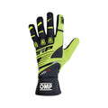 OMP KS-3 Gloves Yellow/Black - Size 4 (For Children)