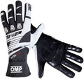 OMP KS-3 Gloves Black/White - Size M
