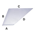 OMC V4 REPLACEMENT SKEG CAST ALUMINUM