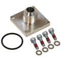 Moroso -8AN Male 4-Bolt Square Flange Dry Sump Square Base Fitting