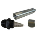 Moroso -8AN Male 4-Bolt Square Flange Dry Sump Square Base Fitting