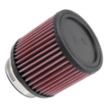 K&N Universal Rubber Filter 3 inch 5 Degree FLG 4 1/2 inch OD 4 inch Height