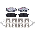 PREMIUM CERAMIC BRAKE PADS SHIMS AN