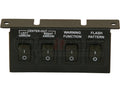 SWITCH PANEL (3) ON/OFF (1) MOMENTARY