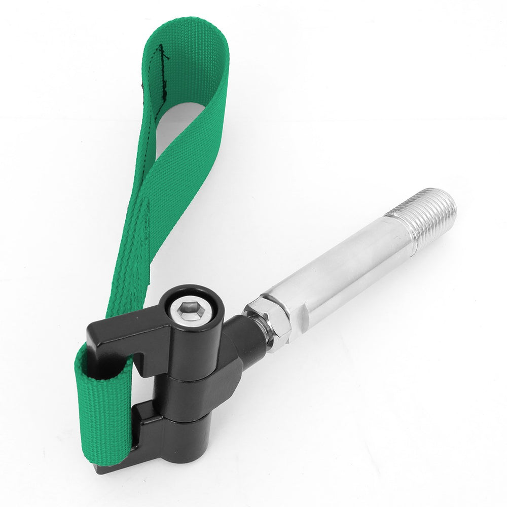 NRG Bolt-In Tow Strap Green - Nissan 350Z 03-07 / Infiniti G35 03-07 (5000lb. Limit)