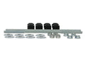 UNIVERSAL SWAY BAR LINK SET 280MM THREADED ROD W/BUSHINGS AND HARDWARE