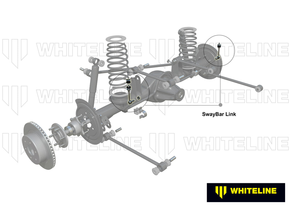 SWAY BAR LINK PAIR VEHICLE SPECIFIC BALL/BUSHING STYLE LINK