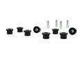 Control arm - lower inner bushing 4 Bushings 2 Tubes Grease