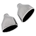ESCALADE TIP BEHIND TIRE PASSENGER TIRE SS EXHAUST TIP 2.25IN ID/6.25INX3.75IN O