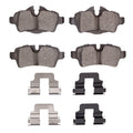 R1 2007-2015 Mini Cooper (Excl Clubman) Rear R1 Euro Ceramic Pads & Hardware Kit