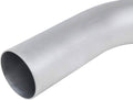 HPS Performance 2.5 OD 70 Degree Bend 6061 Aluminum Elbow Pipe 16 Gauge w/ 4 CLR