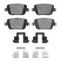 DFC 07-10 Volvo S80 Rear Euro 5000 Ceramic Brake Pads and Hardware Kit
