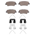 DFC 09-22 Hyundai Tucson Rear 5000 Advanced Ceramic Brake Pads and Hardware Kit