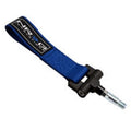 NRG Bolt-In Tow Strap Blue - Mazda 3 / Mazdaspeed 3 04-07 (5000lb. Limit)