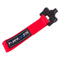 NRG Bolt-In Tow Strap Red - Nissan 350Z 02-03 / Infiniti G35 02-03 (5000lb. Limit)