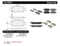 Posi-Quiet 10-16 Nissan 370Z w/ Std Brakes / 14-15 Infiniti Q50 Rear Ceramic Brake Pads
