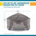 FIRE PIT COVER ROUND