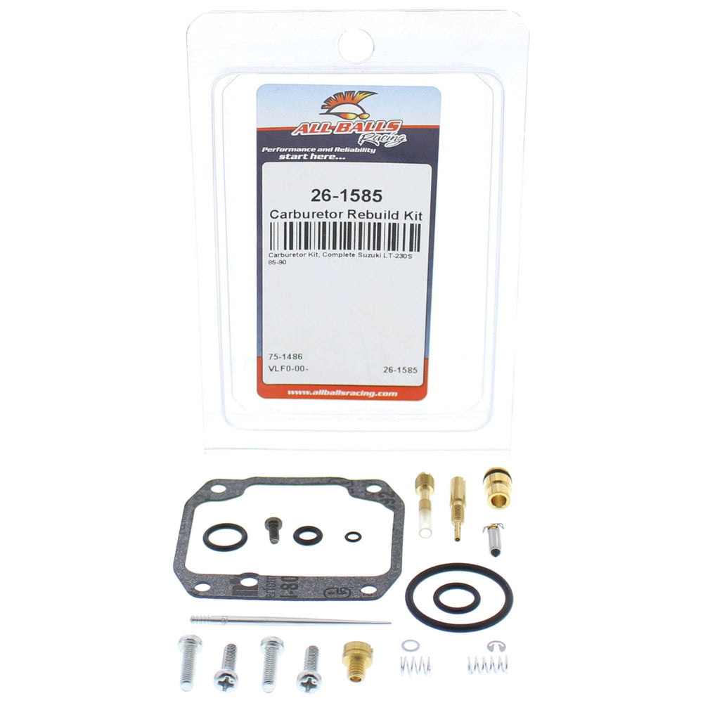 All Balls Racing 85-90 Suzuki LT-230S Carburetor Rebuild Kit