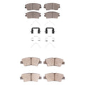 DFC 17-22 Kia Sportage (USA/Canada) Front 4000 HybriDynamic Brake Pads and Hardware Kit