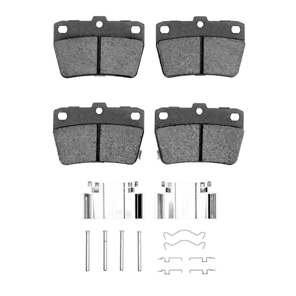 R1 04-05 Toyota RAV4 Rear Optimum OE Pads & Hardware Kit