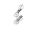 Cusco Body Pins For Hood Aluminum-Silver, Universal