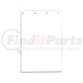 MUD FLAP,PLASTIC,24X36,WHITE