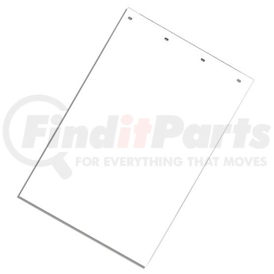 MUD FLAP,PLASTIC,24X36,WHITE