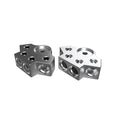 600 Series Aluminum Terminal Blocks 1/0 2 Spots M6/M8 Bolts Pair