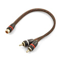 RCA V6 SERIES 2CHANNEL AUDIO Y CABLE 1M2F 10 PACK