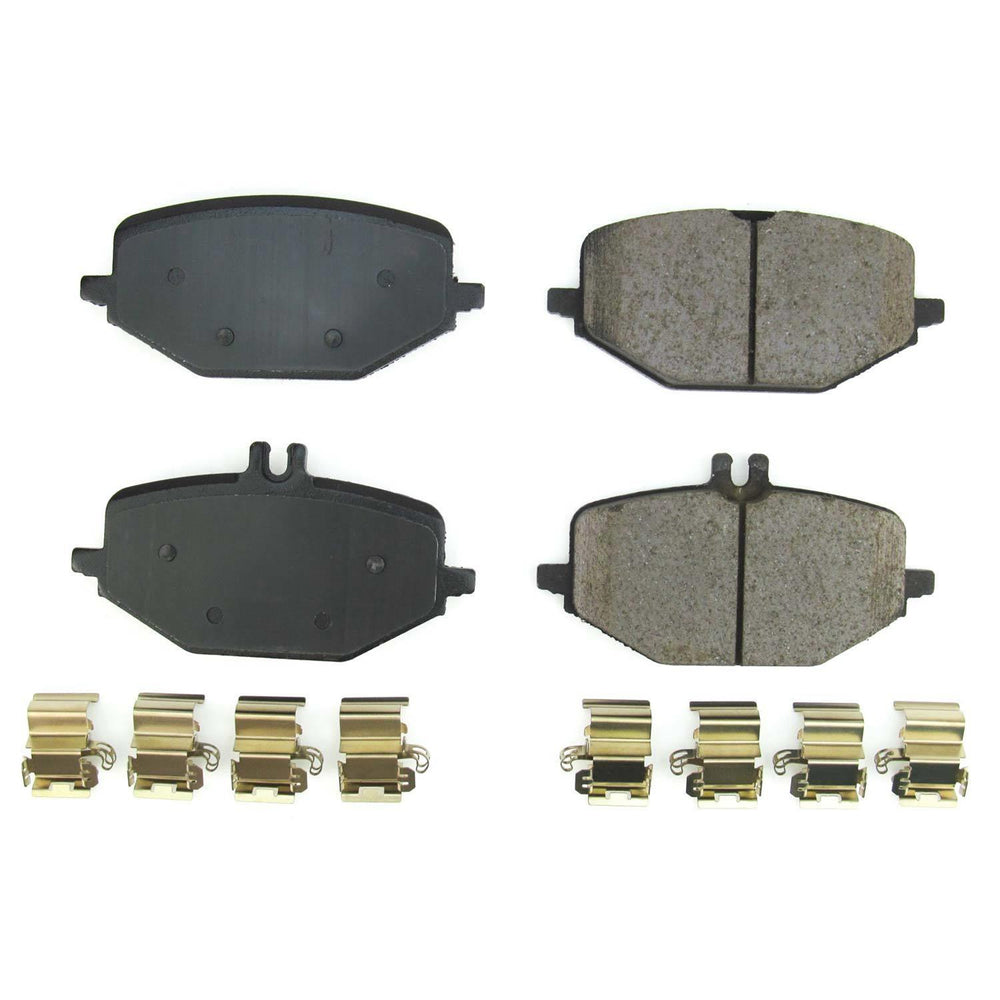 Power Stop 2021 Mercedes-Benz Maybach GLS600 Rear Z17 Evo Ceramic Brake Pad w/Hardware