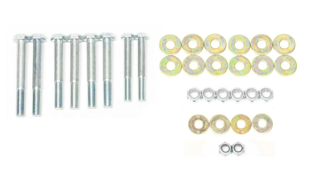 BMR 91-96 B-Body Control Arm Hardware Kit Rear Upper And Lower - Zinc plated