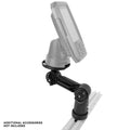 FISH FINDER MOUNT W/LOCKNLOAD MOUNTING SYSTEM ROUND PLATE 4IN EXT