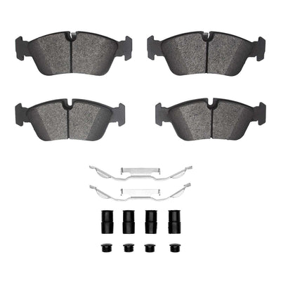 R1 05-06 BMW 120I (Mexico) Front Ceramic Brake Pads and Hardware Kit