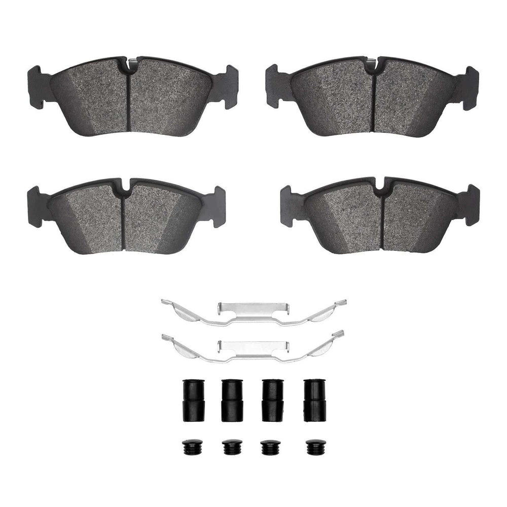 R1 05-06 BMW 120I (Mexico) Front Ceramic Brake Pads and Hardware Kit