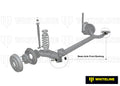 Whiteline 89-92 Mitsubishi Mirage Rear Beam Axle Bushing Kit for