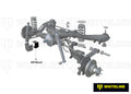 DIFFERENTIAL MOUNT BUSHING INSERTS INSTALLS INTO VOIDING OF ORIGINAL BUSHINGS RE