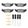 R1 89-10 Chrysler Intrepid Rear Optimum OE Pads & Hardware Kit