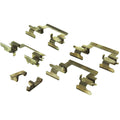 Centric Posi-Quiet Semi-Metallic Brake Pads w/Hardware - Front