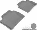 3D MAXpider 2012-2020 BMW 3 Series/4 Series Gran Coupe F30/F36 Kagu 2nd Row Floormats - Gray