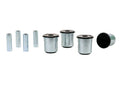 Control arm - upper and lower bushing 4 Shell Bushings 4 Tubes Grease