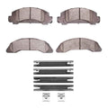 R1 86-87 Ford Ranger (Usa/Canada) Front Ceramic Brake Pads and Hardware Kit