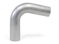 HPS Performance 2.5 OD 100 Degree Bend 6061 Aluminum Elbow Pipe 16 Gauge w/ 4 CLR