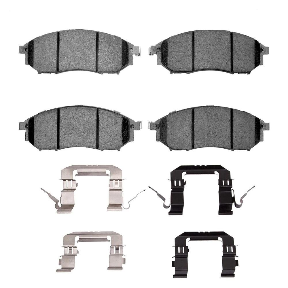 R1 05-14 Infiniti FX37 Front Ceramic Brake Pads & Hardware Kit
