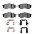R1 05-14 Infiniti FX37 Front Ceramic Brake Pads & Hardware Kit