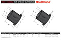 TRAILING ARM - LOWER BUSHING