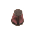 K&N Filter Universal Rubber Filter 2 inch Flange 3 1/8 inch Base, 2 inch Top, 3 inch Height