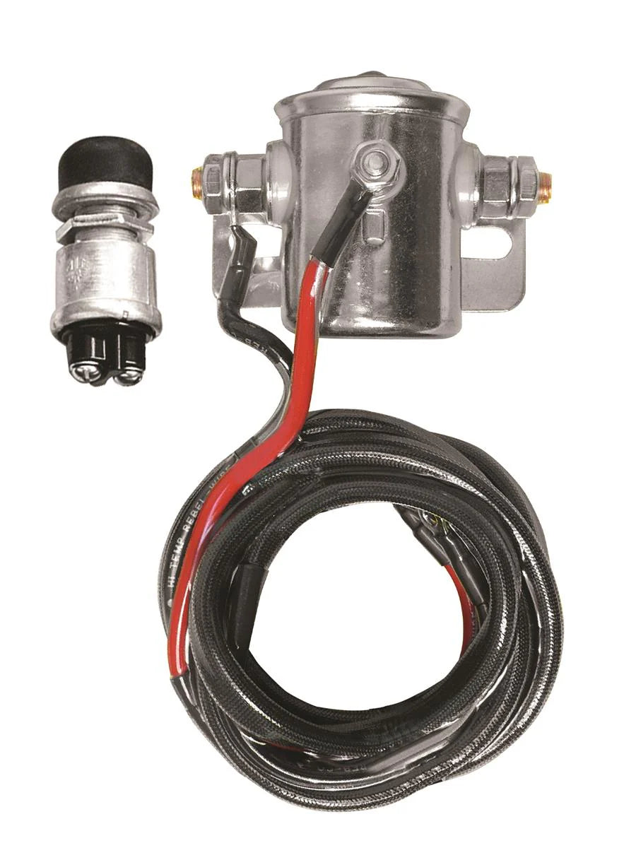 HD STARTER SOLENOID KIT WITH FIREWALL STARTER BUTTON